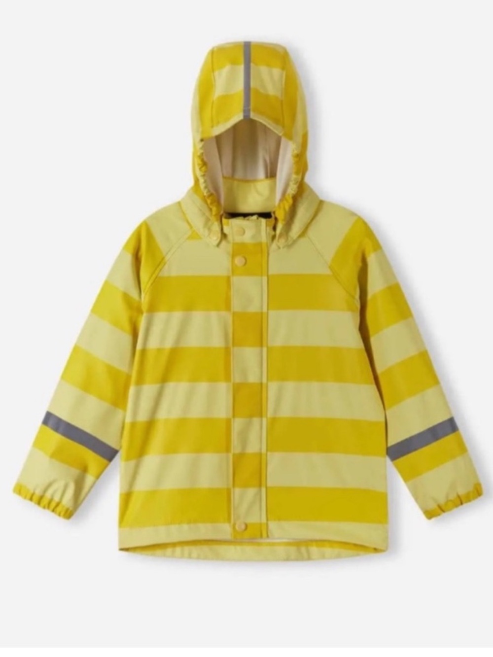 Reima banana stripe rain jacket